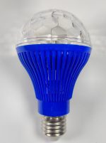 لامپ رقص نور گردان چرخشی مدل 3 وات RGB