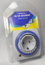 پریز تایمردار دوشاخه دار 24 ساعته