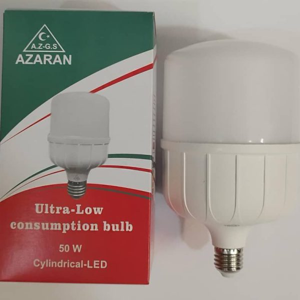 لامپ مهتابی 50وات استوانه ای آذران