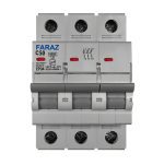 فیوز مینیاتوری سه فاز 50 آمپر فراز مدل C50