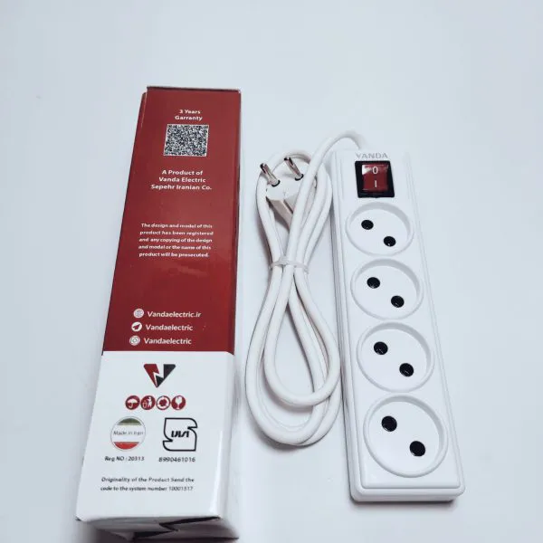 چهارراهی کلیددار بدون ارت استاندارد وندا