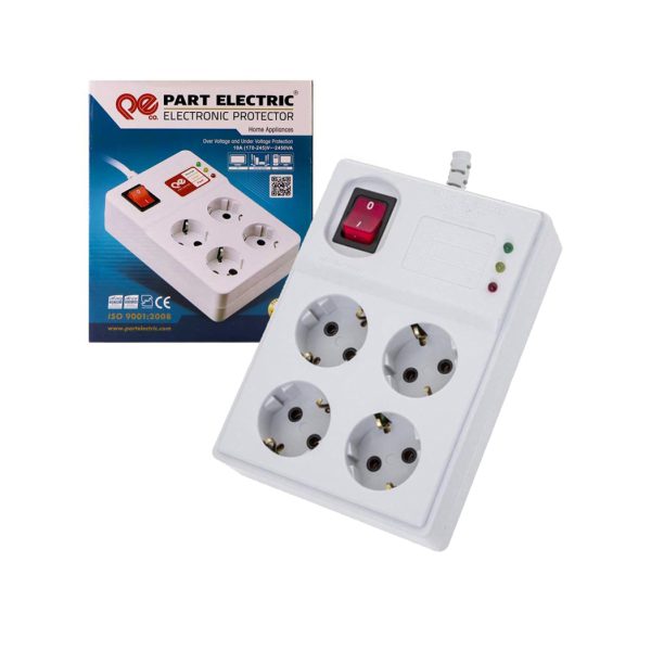 محافظ 4خانه کامپیوتر و لوازم صوتی تصویری پارت الکتریک