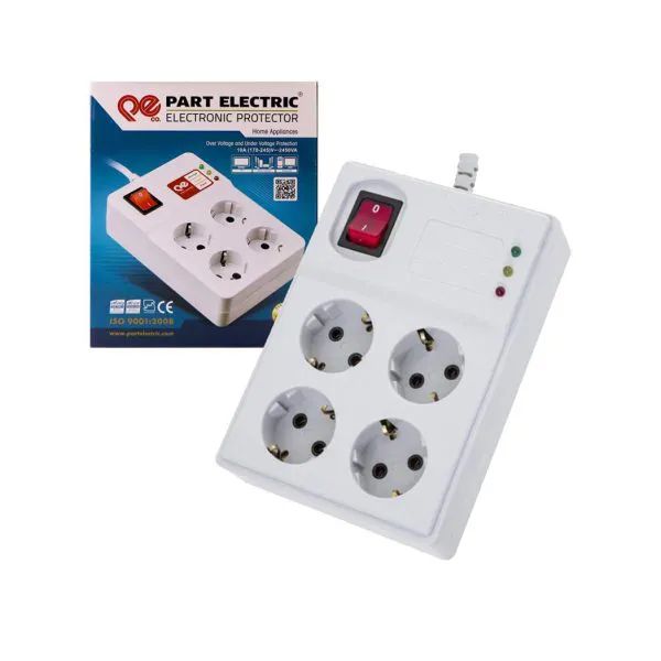 محافظ 4خانه کامپیوتر و لوازم صوتی تصویری پارت الکتریک