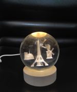 چراغ خواب مدل گوی شیشه ای سه بعدی6