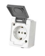 پریز برق صنعتی ارت دار روکار بهداد الکتریک33