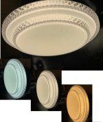 چراغ سقفی 60 وات مدل کریستالی دو طبقه