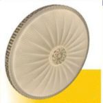 چراغ سقفی 80 وات سه حالته مدل صدف کریستالی 223