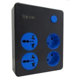 چهار راهی برق رومو مدل مربع ترکیبی (همه کاره)33