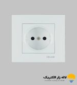 پریز برق ساده دلند مدل آسا بسته 5 عددی