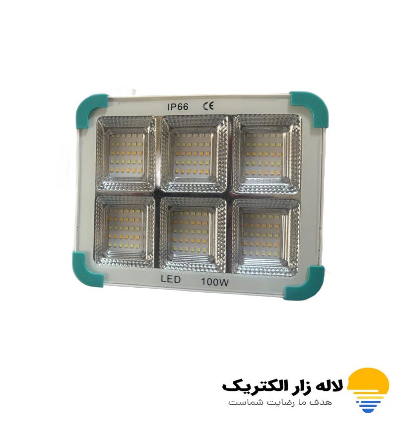 پرژکتور خورشیدی یا سولار 100 وات پرژکتور خورشیدی یا سولار 100 وات