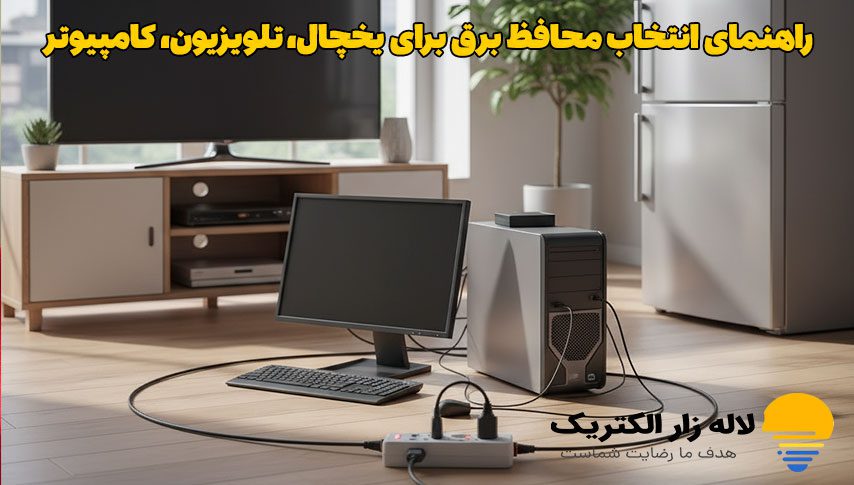 راهنمای انتخاب محافظ برق برای یخچال، تلویزیون، کامپیوتر