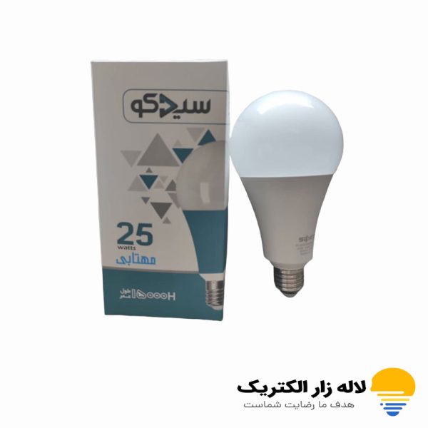 خرید لامپ ال ای دی 25 وات سیدکو