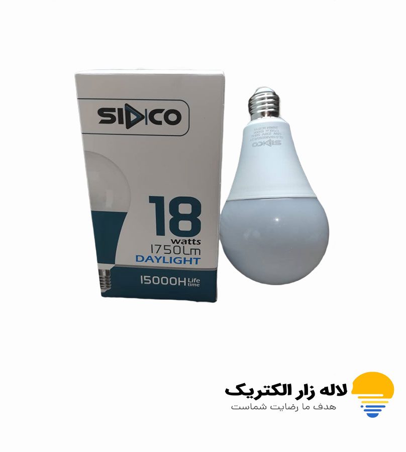 خرید لامپ حبابی 18 وات سیدکو خرید لامپ حبابی 18 وات سیدکو